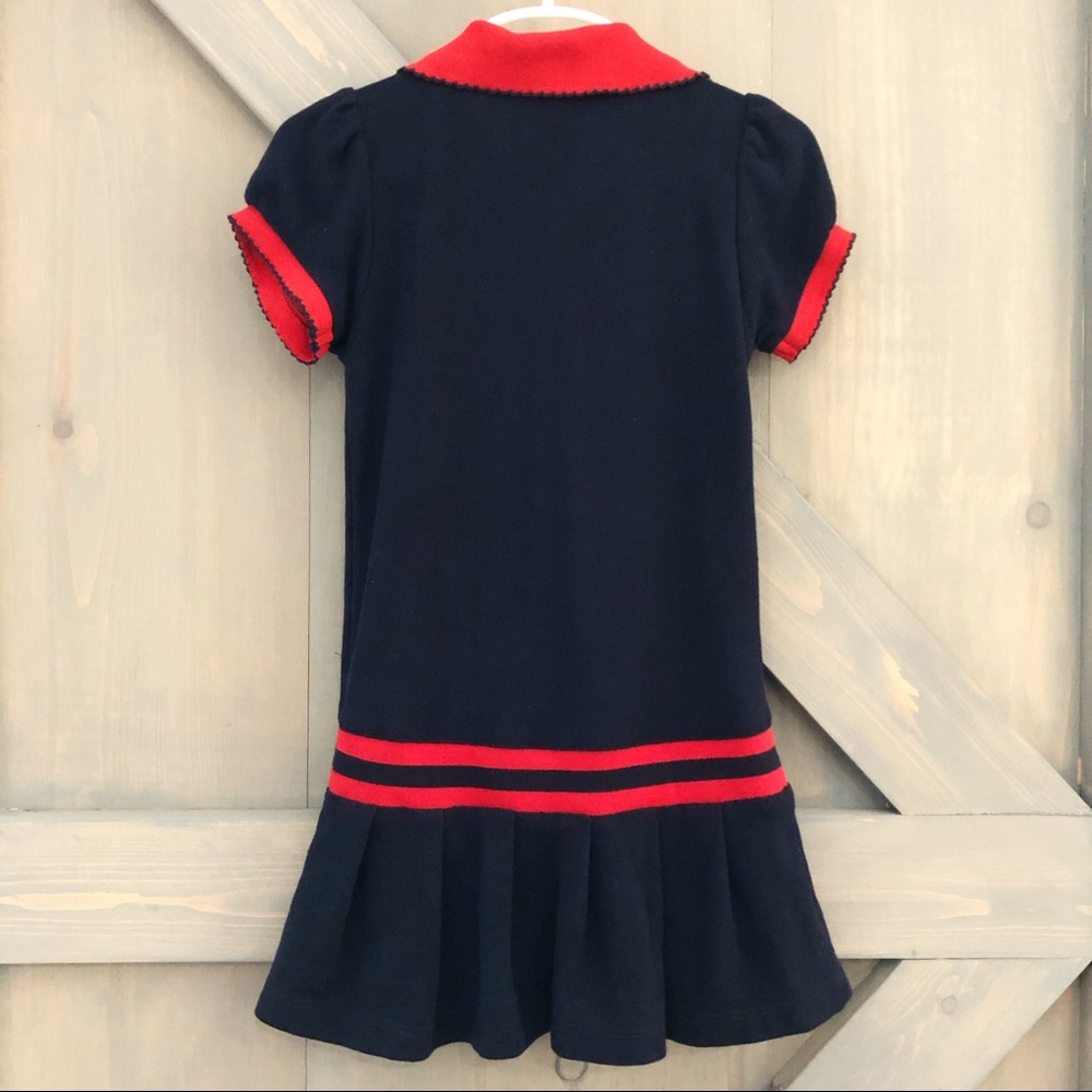 Majestic Toddler Girl 2T Atlanta Braves Polo Dress - Picture 8 of 8